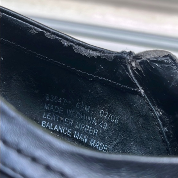 Clarks Black Leather Loafers - Picture 5 of 11